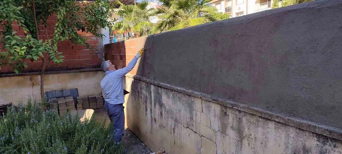 Germencik’te 7 farklı noktada belediye mesaisi sürüyor