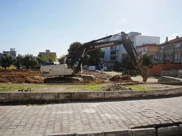 Germencik’te kapalı pazar yeri hazırlıkları başladı, hedef 2027