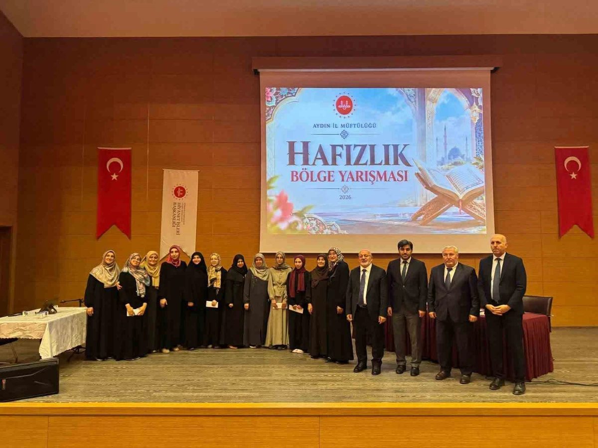 Hafızlık bölge yarışmasının birincileri Aydın’da belli oldu