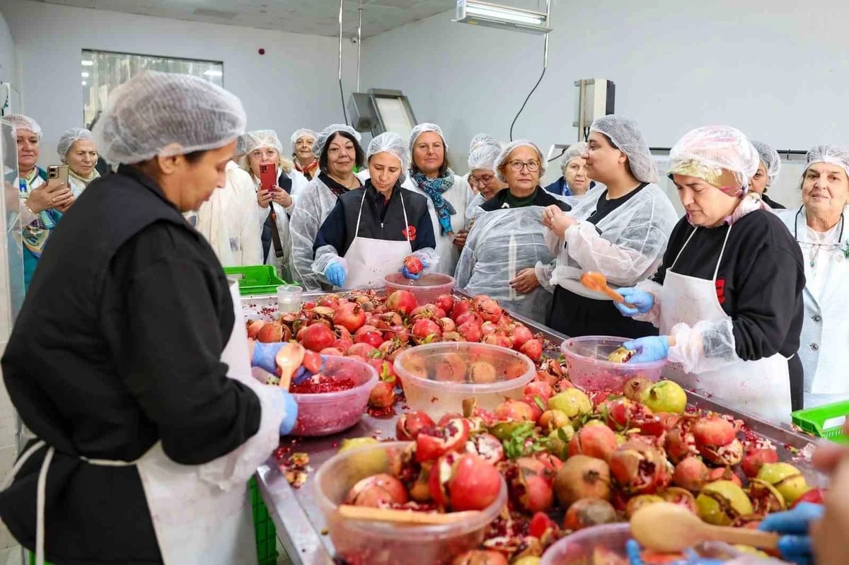 Kadın emeği fabrikası Türk Kadınlar Konseyi üyelerinden tam not aldı