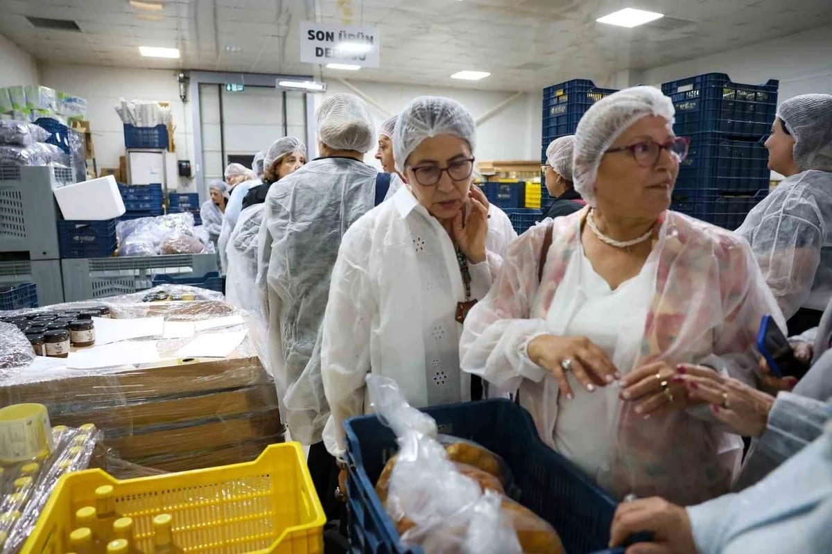 Kadın emeği fabrikası Türk Kadınlar Konseyi üyelerinden tam not aldı