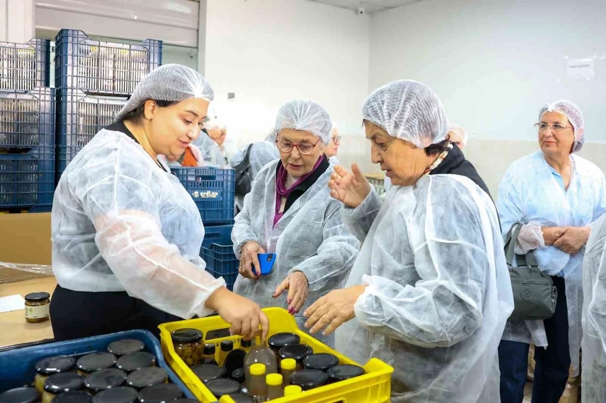 Kadın emeği fabrikası Türk Kadınlar Konseyi üyelerinden tam not aldı