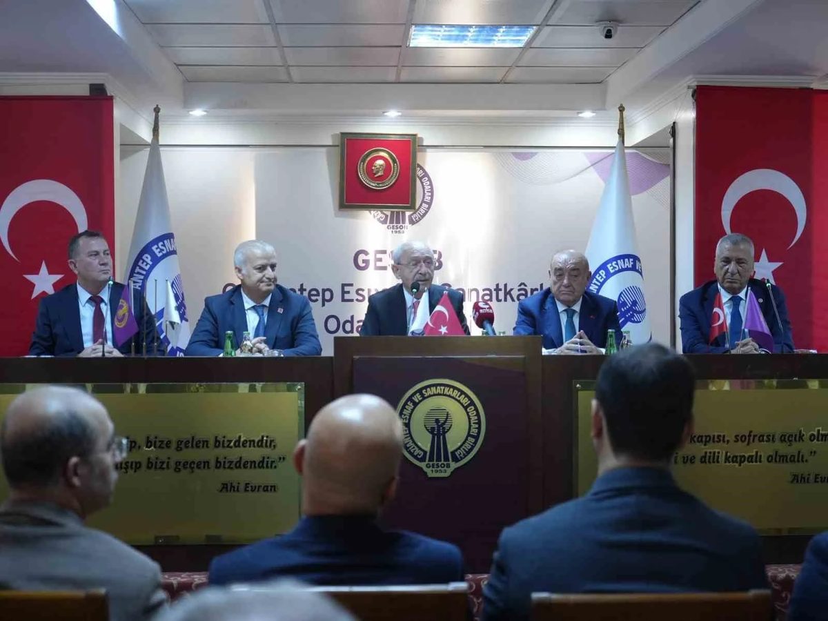 Kılıçdaroğlu: "Bu ülkede esnaf bakanlığının kurulması lazım"