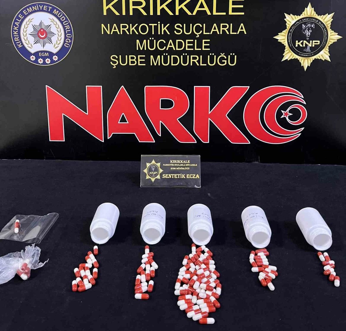 Kırıkkale’de uyuşturucu operasyonları: 3 tutuklama