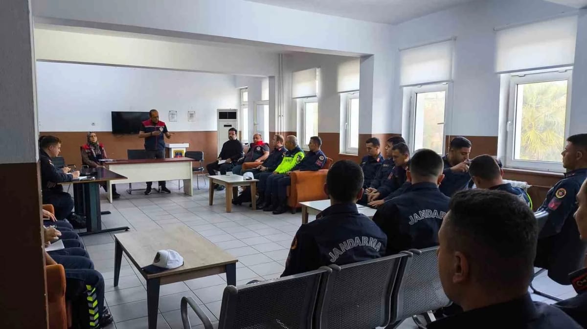 Köşk’te taklit ve tağşiş ürünlerle mücadele için jandarmaya eğitim