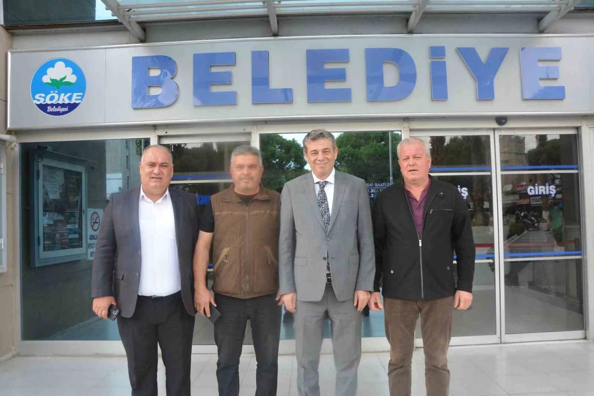 Künkcü ve Arıkan, Söke esnafının sorunlarını görüştü