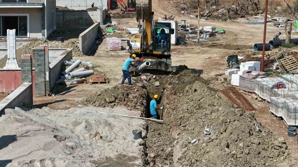Kuşadası’nda 3,1 milyon TL’lik kanalizasyon yatırımı