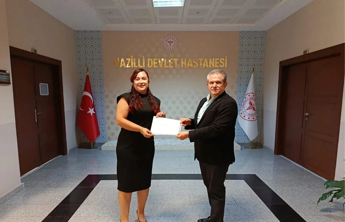 Nazilli’de acil bakım hemşireleri sertifikalarını aldı