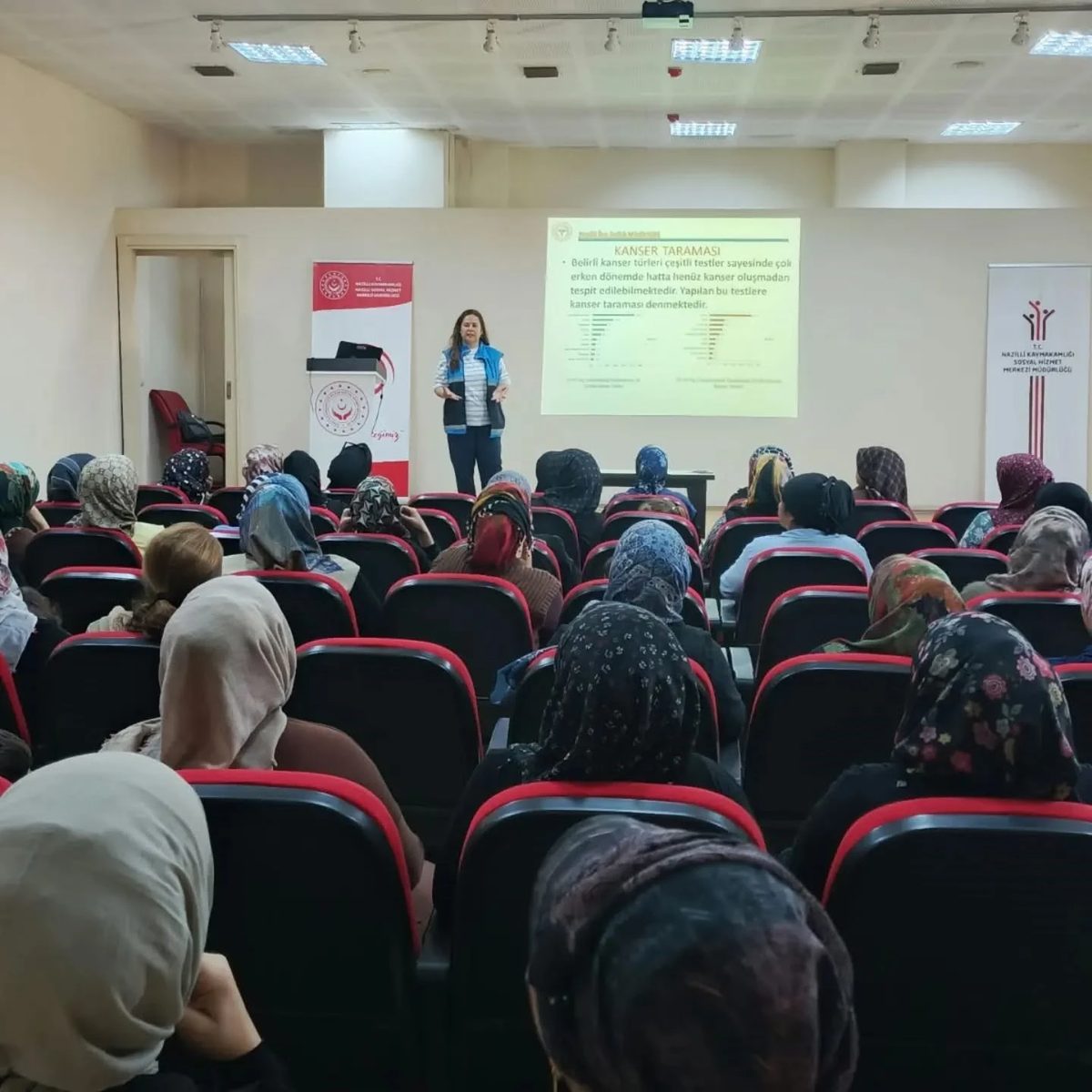 Nazilli’de kadınlara sağlık, güvenlik ve mahremiyet eğitimi