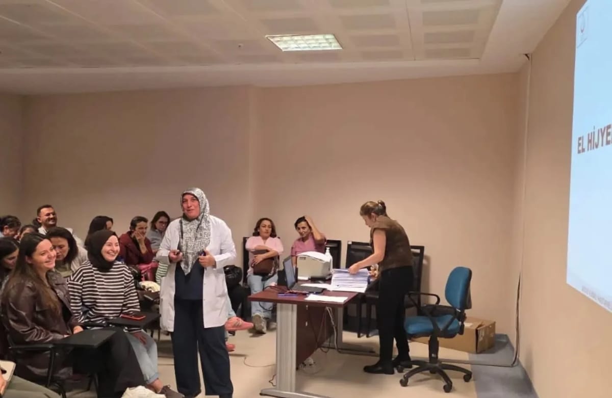 Nazilli’de sağlık çalışanları bilgilerini tazeledi