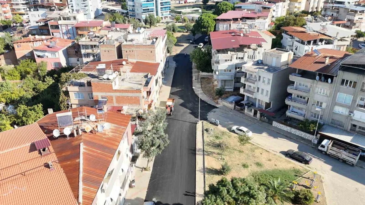 Nazilli’de üç sokak baştan sona yenilendi