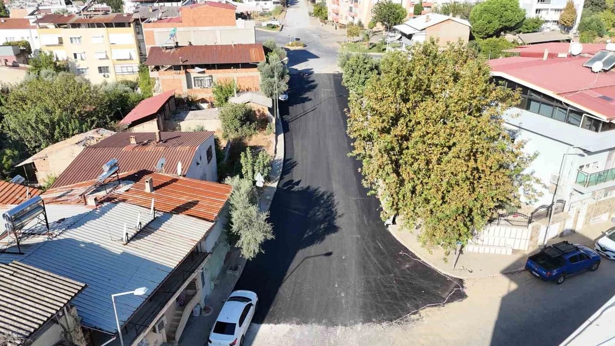 Nazilli’de üç sokak baştan sona yenilendi