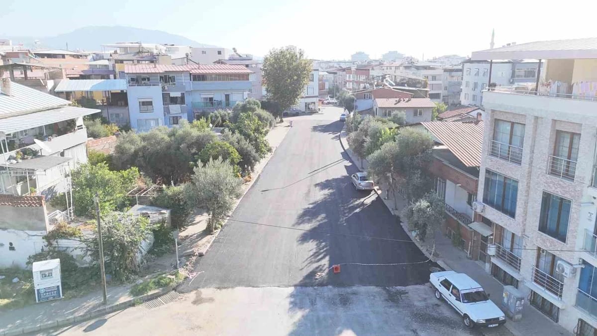 Nazilli’de üç sokak baştan sona yenilendi