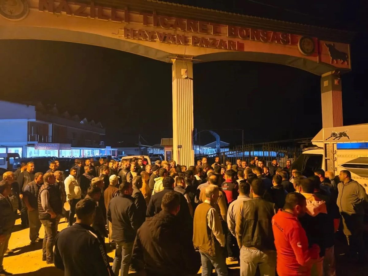 Nazilli Hayvan Pazarı açıldı, denetimler sıkılaştırıldı