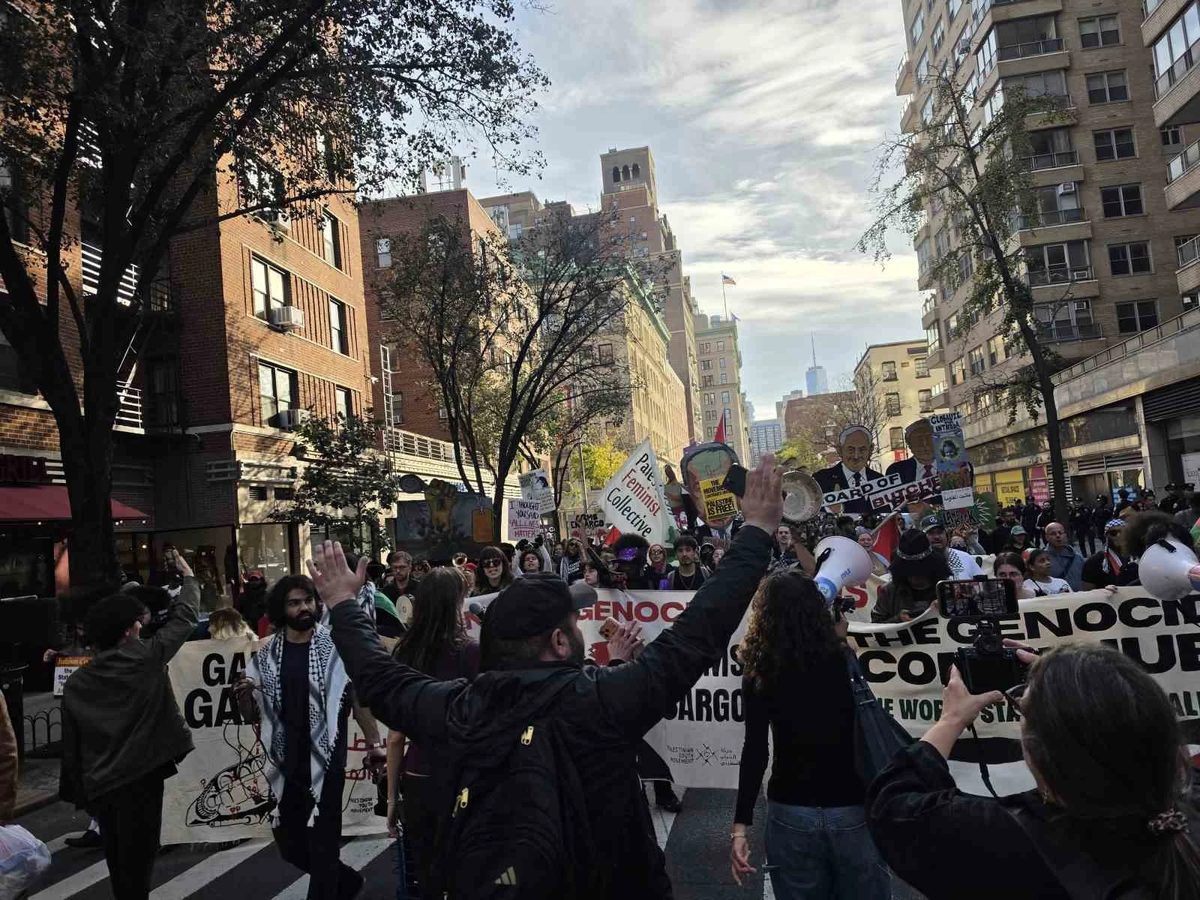 New York’ta binlerce kişi Gazze için yürüdü