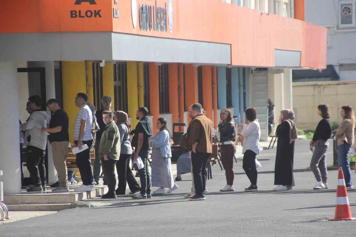 Ordu’da KPSS heyecanı