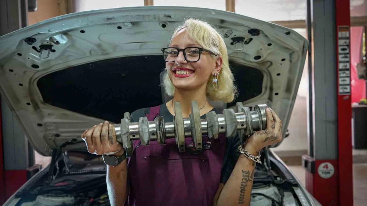 Sanayide çalışarak bir yılda 50 kilo verdi