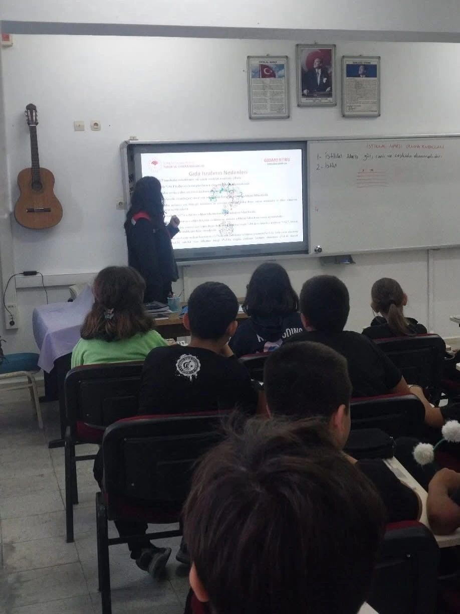 Söke’de öğrencilere gıda israfına karşı farkındalık eğitimi