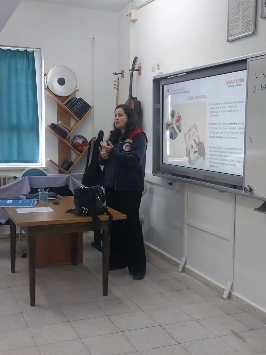 Söke’de öğrencilere gıda israfına karşı farkındalık eğitimi