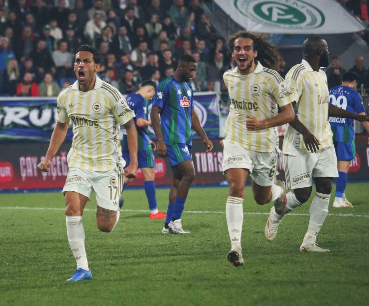 Trendyol Süper Lig: Çaykur Rizespor: 0 - Fenerbahçe: 3 (Maç sonucu)