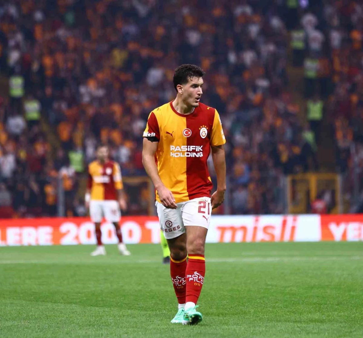 Trendyol Süper Lig: Galatasaray: 1 - Kasımpaşa: 0 (İlk yarı)