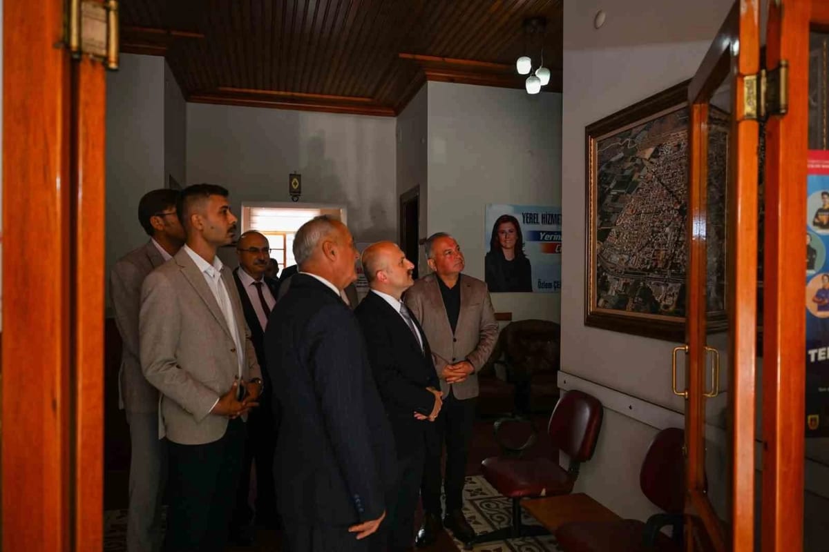 Vali Varol, Atça’nın tarihi şehir planına yakından baktı