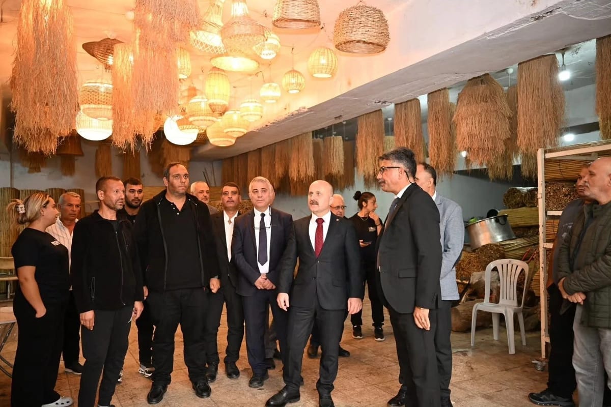 Vali Varol, sepet imalatını yerinde inceledi ve üreticilerle görüştü