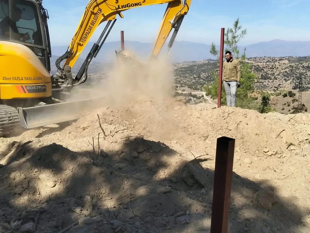 Yenipazar’da sondaj tesisine güneş enerjisi sistemi kuruldu
