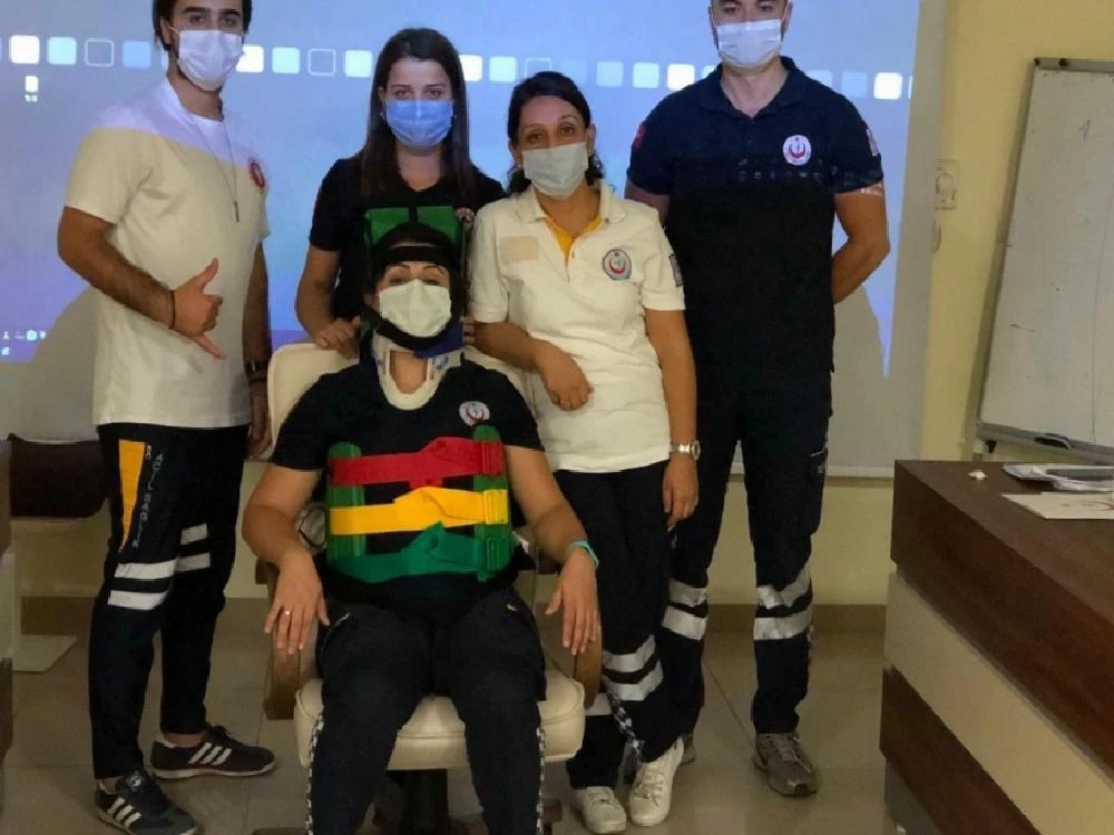 Aydın Acil Sağlık Hizmetlerinde Görev Yapan Personele Eğitim