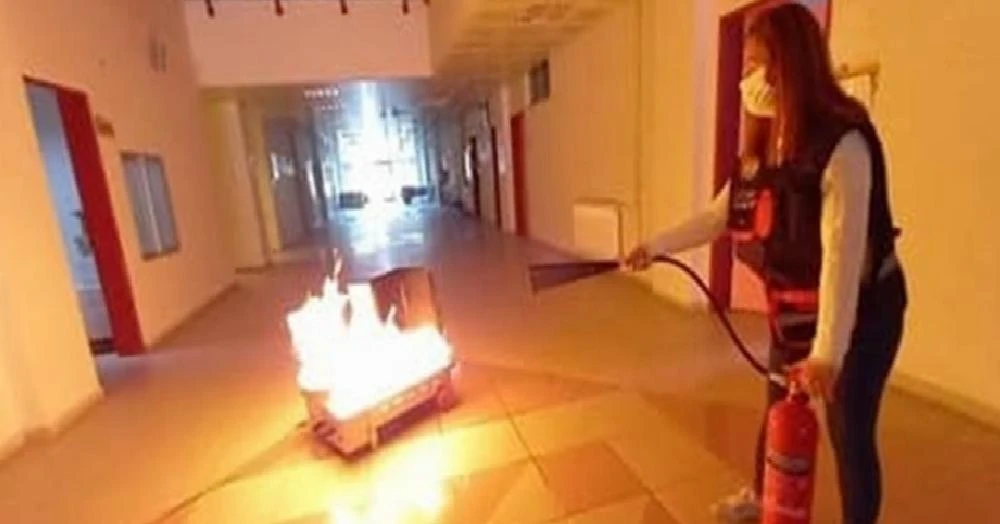 ADÜ’de Yangın, Arama-kurtarma ve Tahliye Tatbikatı Düzenlendi