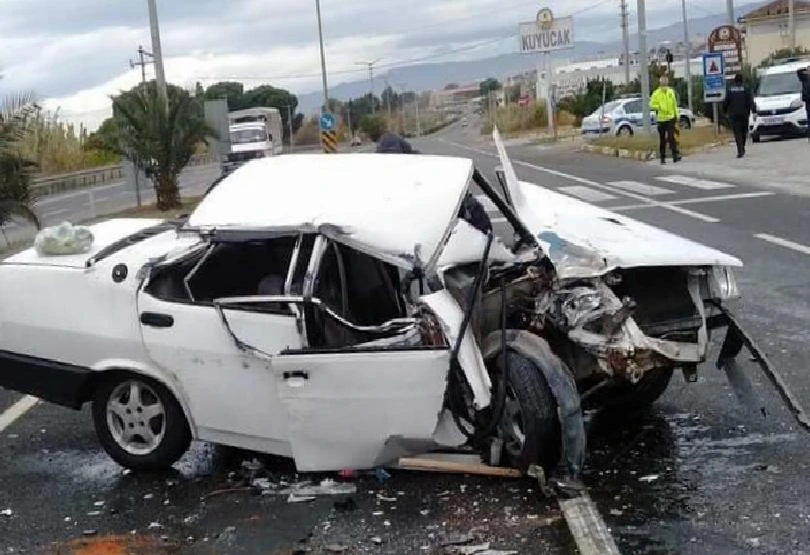 Aydın Nazilli'de Trafik Kazası: 1 Yaralı