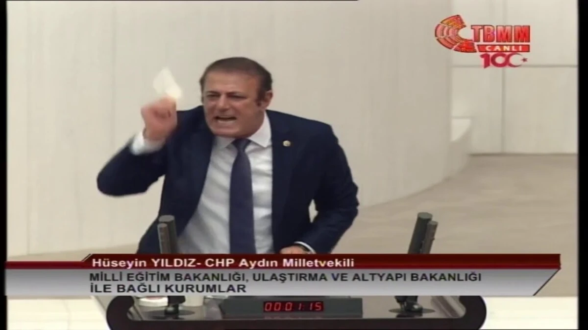 Meclis’te Gözleri Dolarak ve Sesi Titreyerek Konuşma Yaptı
