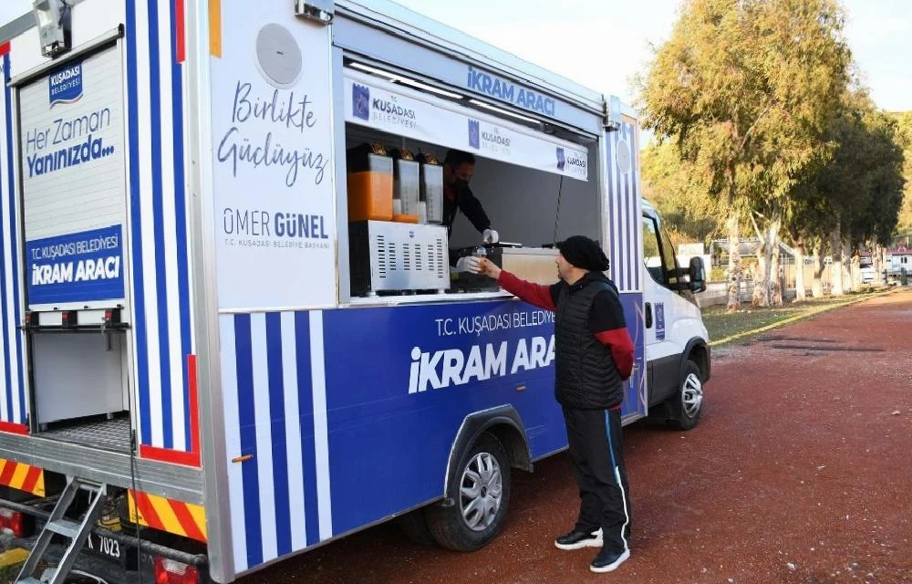 Mobil İkram Aracı’nın Son Durağı Adagöl Oldu