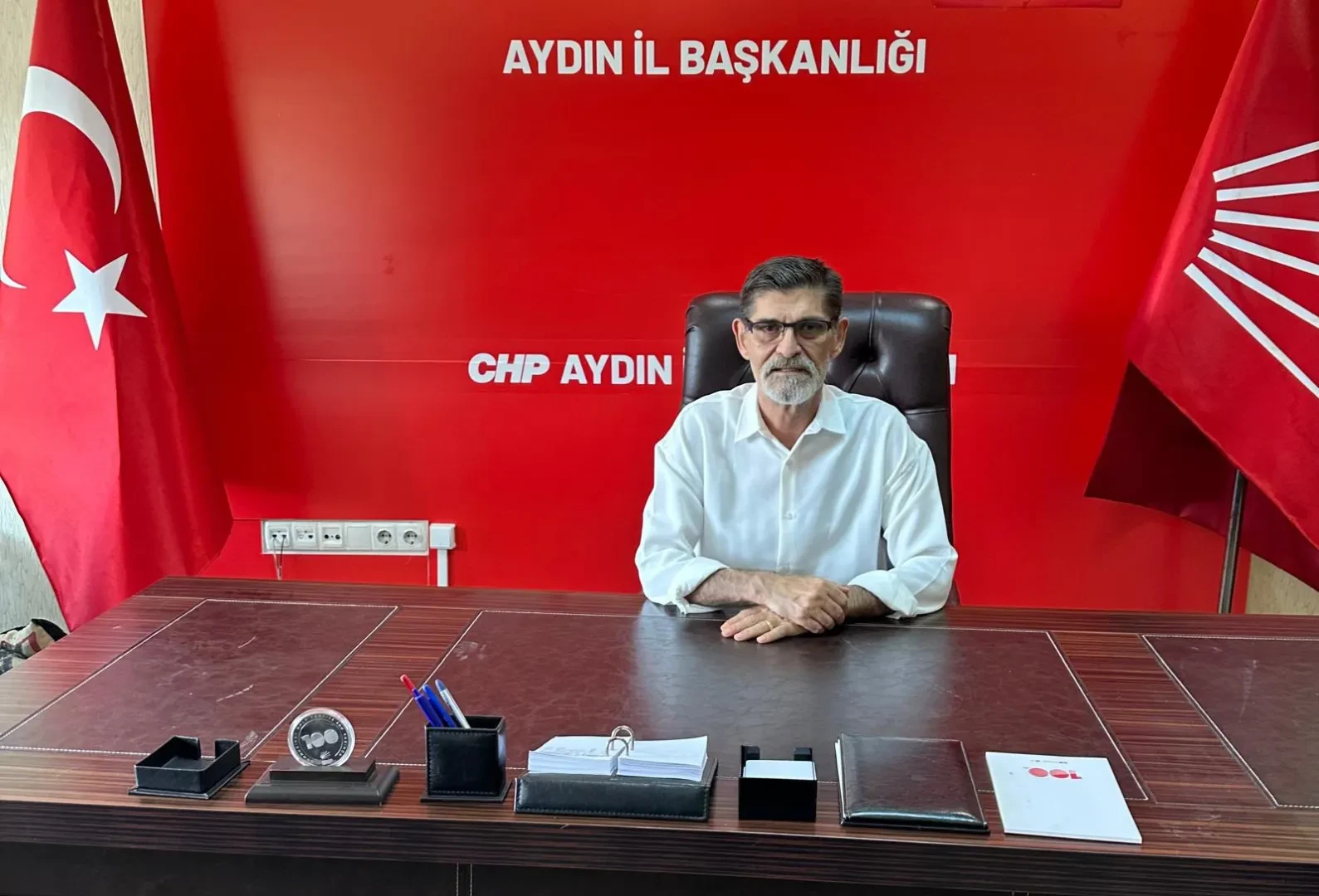CHP Aydın’da Bayırlı Göreve Başladı: İlk Mesajını Basın için Paylaştı