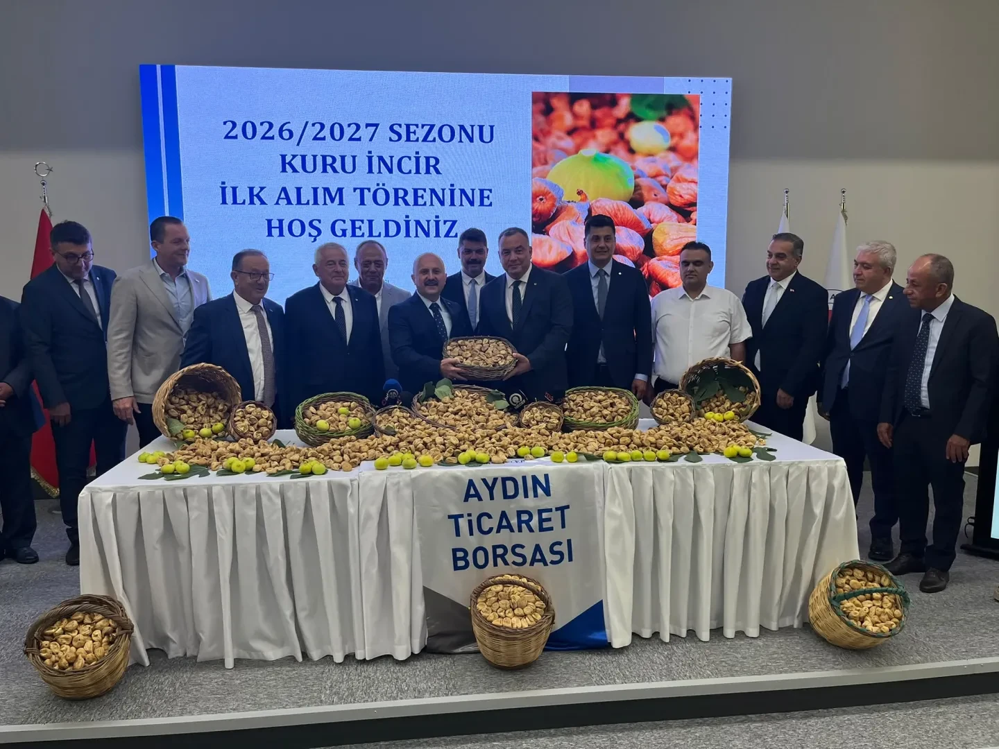 Aydın’da Kuru İncirde Sezonun İlk Fiyatı 850 TL Oldu