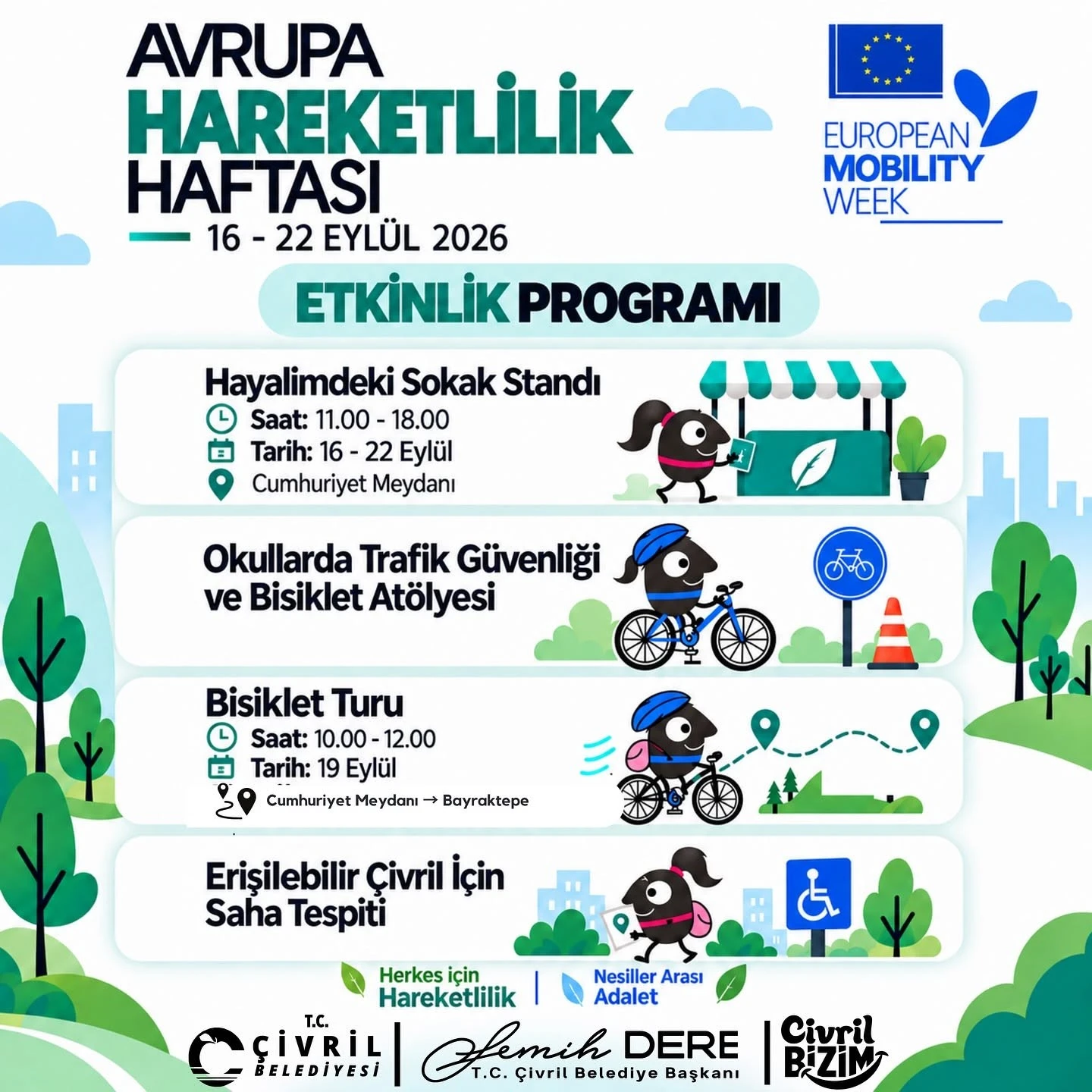 Çivril’de Sağlıklı Yaşam için Pedal Çevrilecek