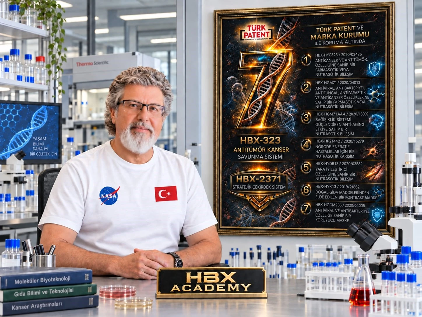 NASA’nın Uzay Beslenmesi Hedefi Aydın’da 7 Patenti Birleştirdi