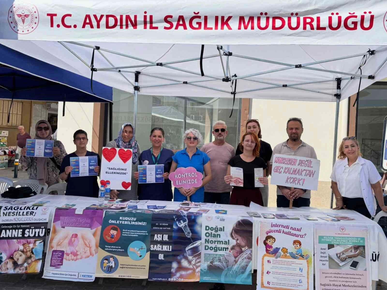 Söke’de Vatandaşlar "Sağlıklı Yaşam" Konusunda Bilgilendirildi