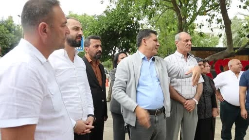 Kozan'da Millet Bahçesi'ne Halil İbrahim Doğan Adı Verildi, Bahçeye Anıt Dikildi