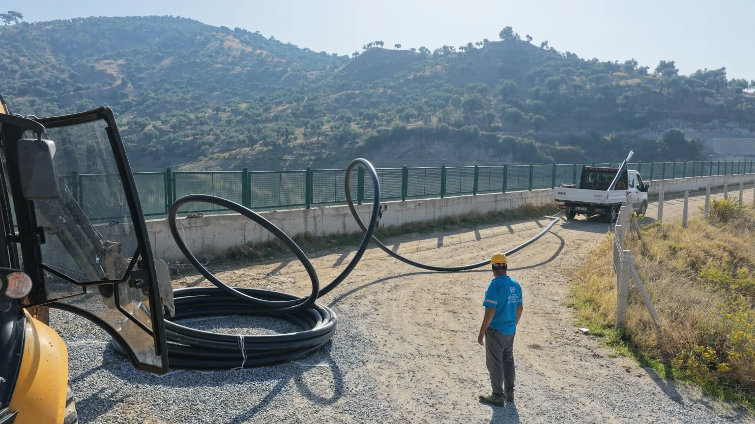 ASKİ, Sultanhisar Güvendik’te 2,5 milyon liralık kaynak suyu hattını yeniliyor