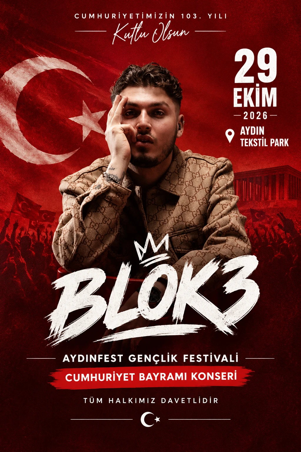 Aydın'da BLOK3 Rüzgarı Esecek