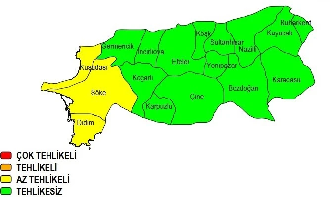 Aydın'ın Batısında Kuvvetli Yağış Bekleniyor: Didim, Kuşadası ve Söke'de
