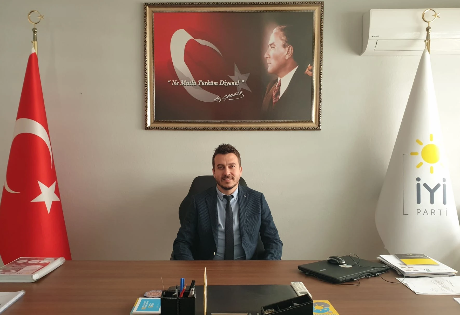 İYİ Parti Aydın İl Başkanı İlhan Adıyaman'dan Halk TV Tepkisi: "Milletin Sesi Susturulamaz"