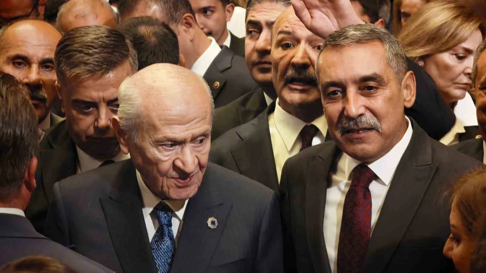 Bahçeli, Yeni Parti'nin Salondan Ayrılmasını Eleştirdi