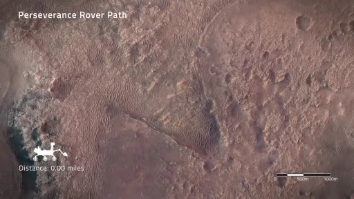 Perseverance, Mars'ta Dünya Dışı En Uzun Mesafe Rekorunu Kırdı