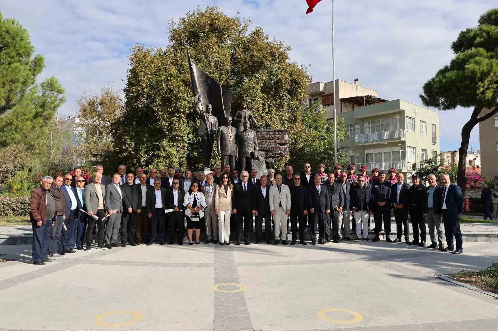 Söke’de 19 Ekim Muhtarlar Günü törenle kutlandı