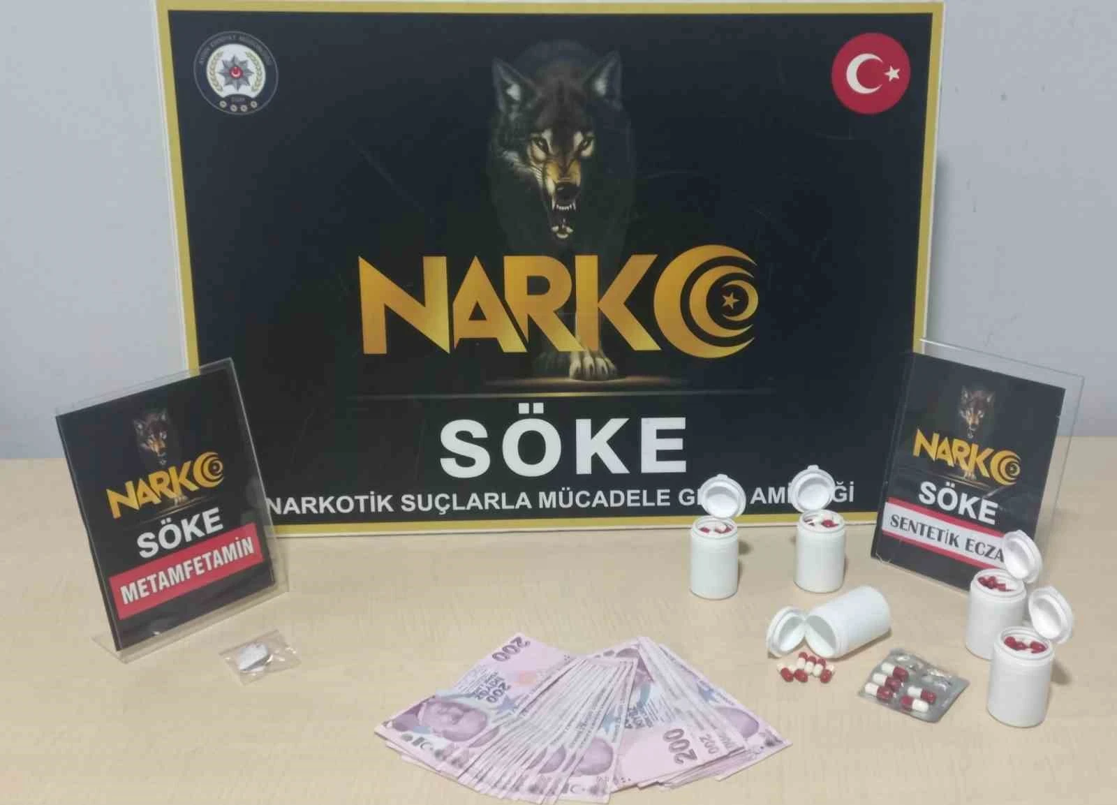 Söke ve Kuşadası’nda uyuşturucu ele geçirildi, 2 kişi tutuklandı