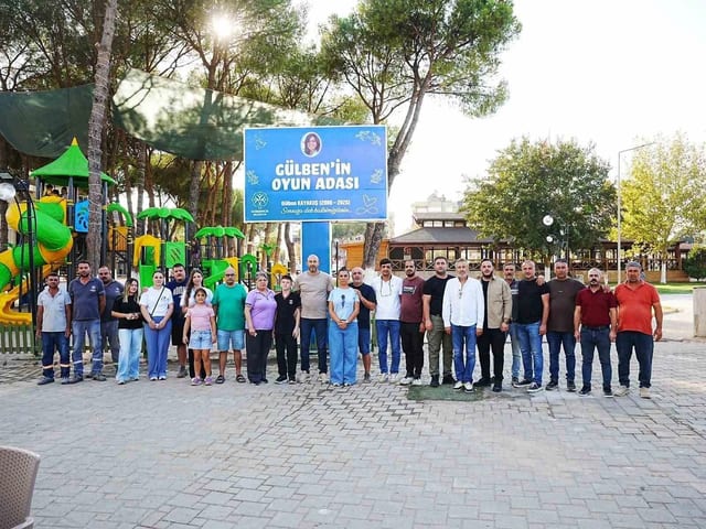 Germencik’te Kayakuş’un Hatırası Çocuk Parkında Yaşayacak