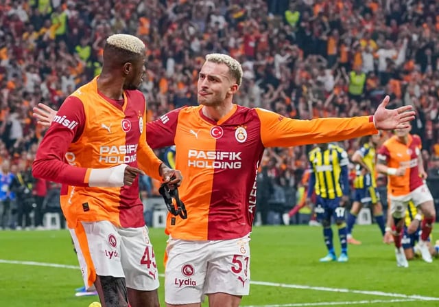 Derbide Kazanan Galatasaray! Fenerbahçe'yi 2-1 Mağlup Etti
