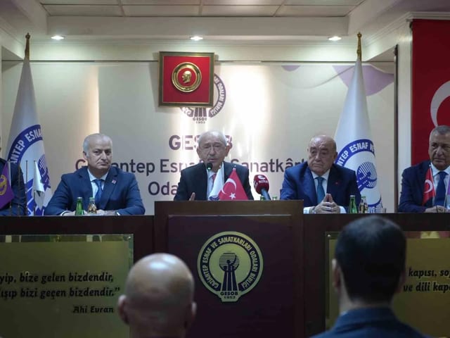 Kılıçdaroğlu, Türkiye'de Esnaf Bakanlığı Kurulması Gerektiğini Söyledi